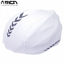 MCN 자전거 헬멧커버 화이트 방풍 방수커버