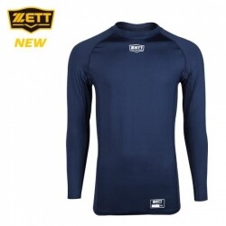 제트 ZETT BOK-342 여름용 메쉬 스판 언더셔츠 네이비