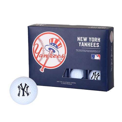 [MLB] 골프공 New York Yankees 3-Layer Golf Ball(12구)
