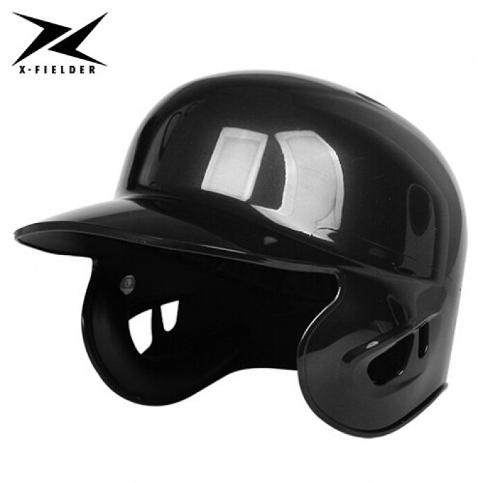 엑스필더 초경량 유광 양귀 MLB 스타일 헬멧 BK