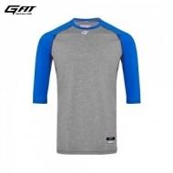 골드 GOLD 슈프림 어센틱 선수지급용 7부 라운드 언더셔츠 (블루)