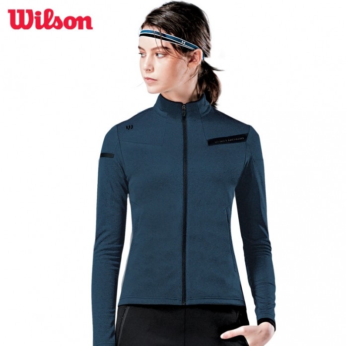 윌슨 여성 트레이닝복세트 4506 시안 운동복 단체복