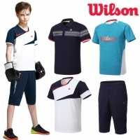 윌슨 주니어 4종세트 티셔츠3+바지1 여름운동복