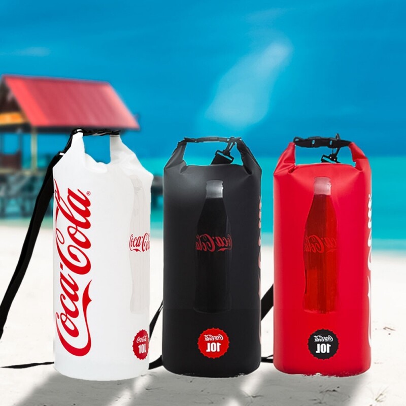코카콜라 드라이백 10L 물놀이 방수 워터파크 가방