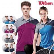 윌슨 반팔 티셔츠 5241-5248 카라 단체 테니스