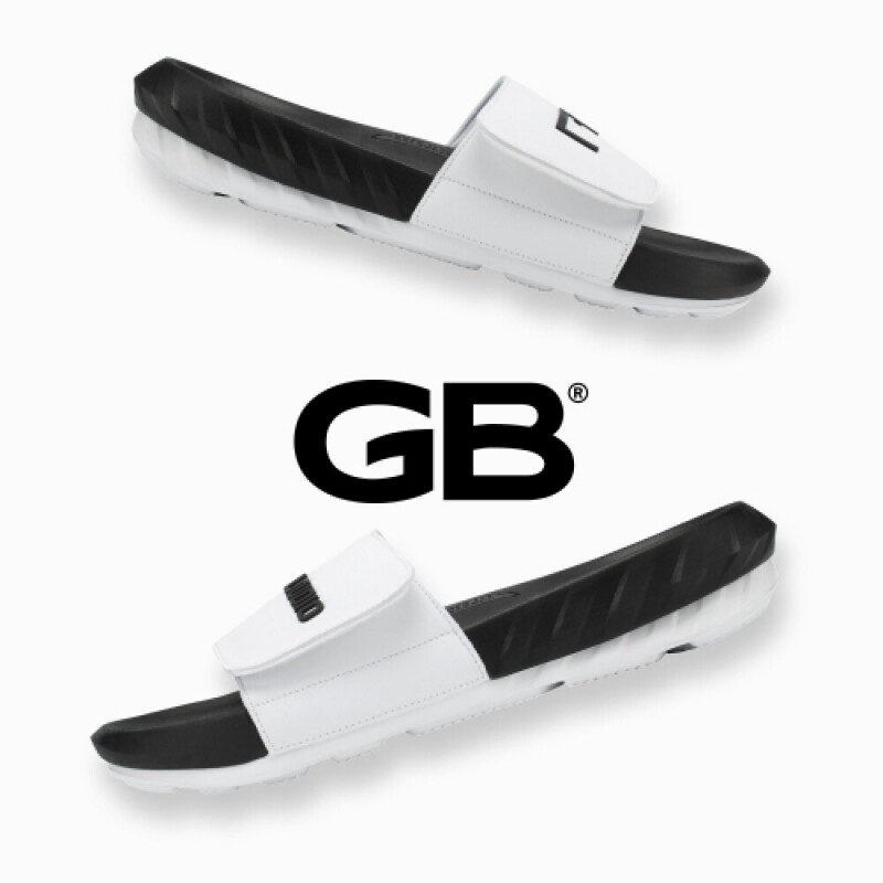 [골스튜디오] 그래비티 밸런스 프로 슬라이드 (화이트/블랙) 슬리퍼 / GRAB-ITY BALANCE™ PRO SLIDE-WHITE/BLACK