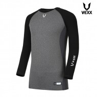 VEXX 브이엑스 V8YC4101 라운드넥 언더셔츠 블랙