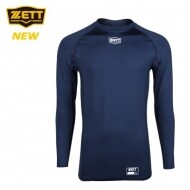 [ZETT] 긴팔 라운드 언더셔츠 BOK-342 (곤색)