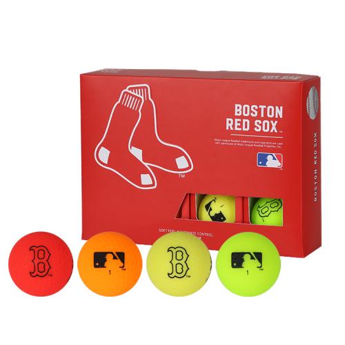 [1+1 이벤트] MLB 골프공 Boston Red Sox 3-Layer Color Golf Ball(12구)