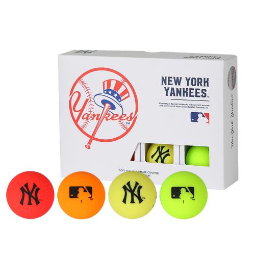 [MLB] 골프공 New York Yankees 2-Layer Color Golf Ball(12구)